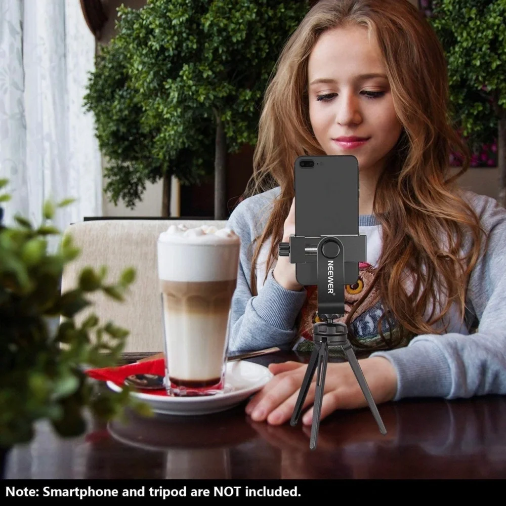 Neewer Smartphone Clip Holder Vertical Bracket Adapter - NWT